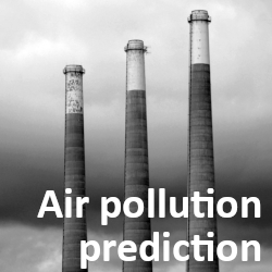 Spatiotemporal prediction of air pollution